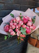 Букет цветов из:  Розы в Кизильское